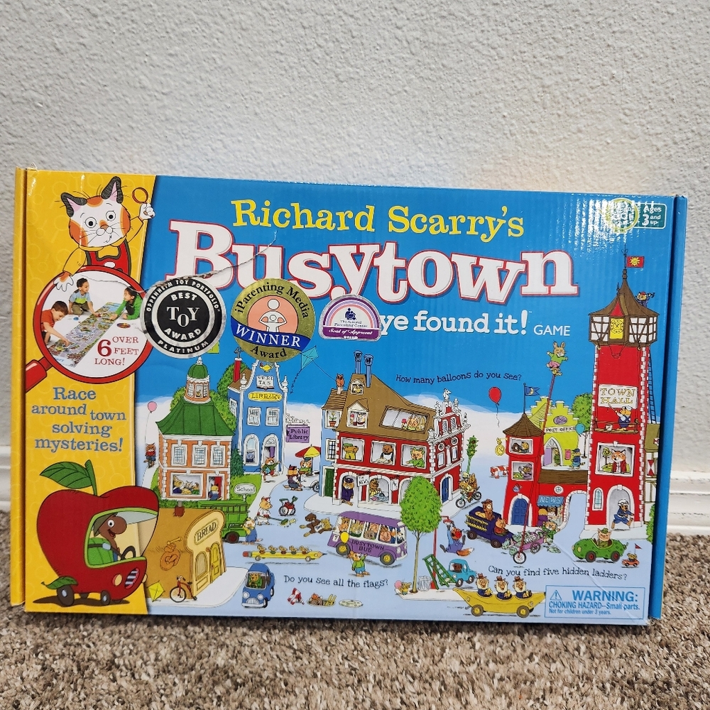 Busytown Eye Found It Board Game